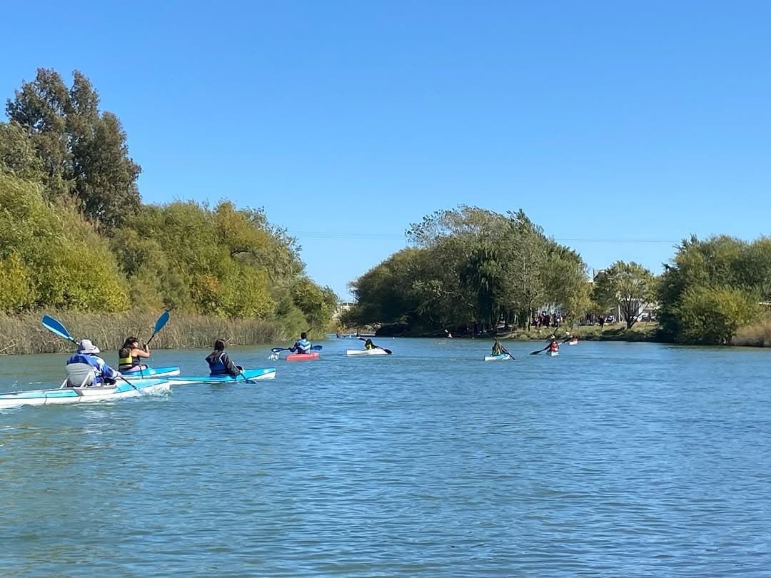 Kayak en Rio Chubut y Playa Unión