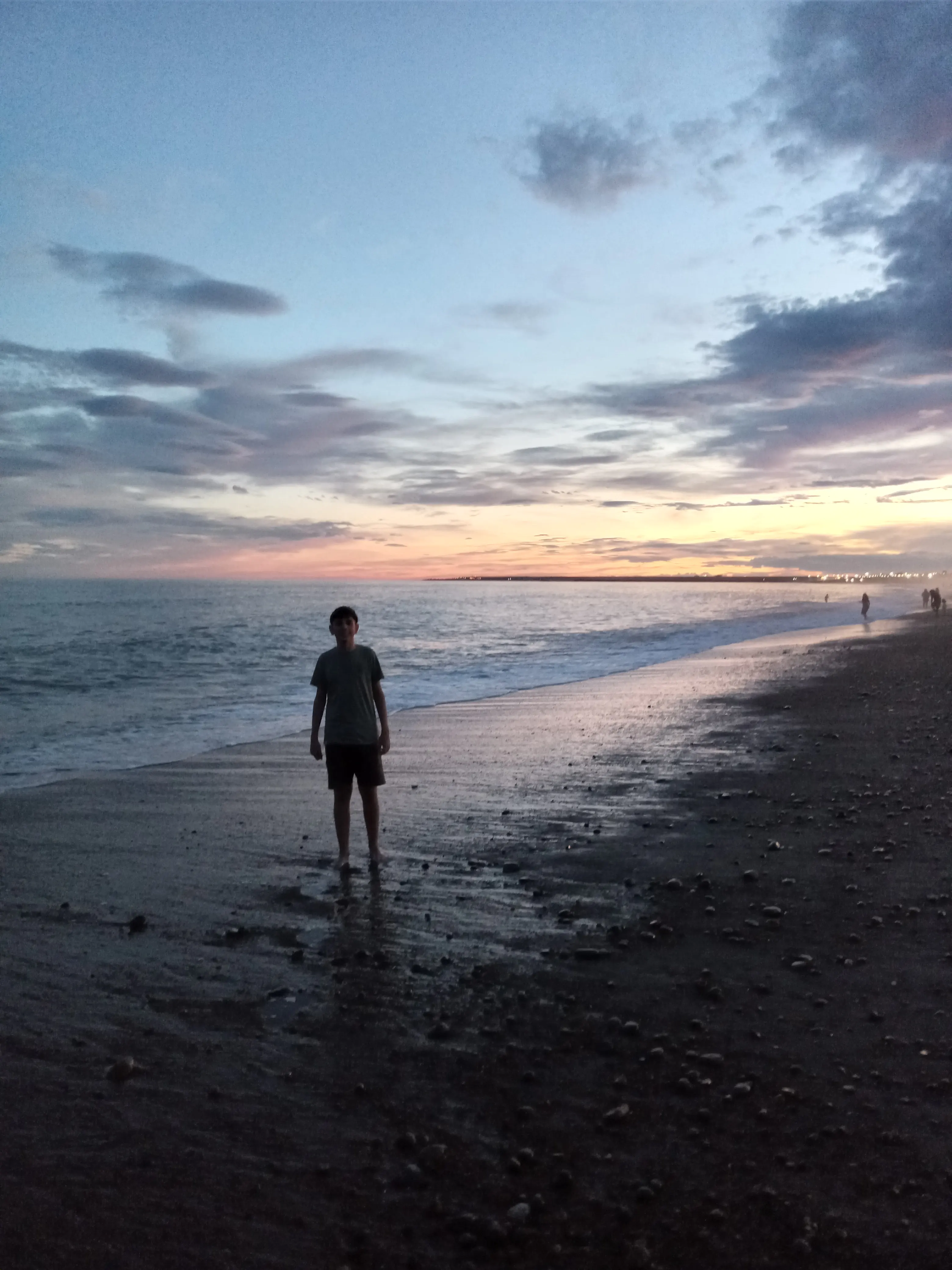 Atardecer en Playa Unión