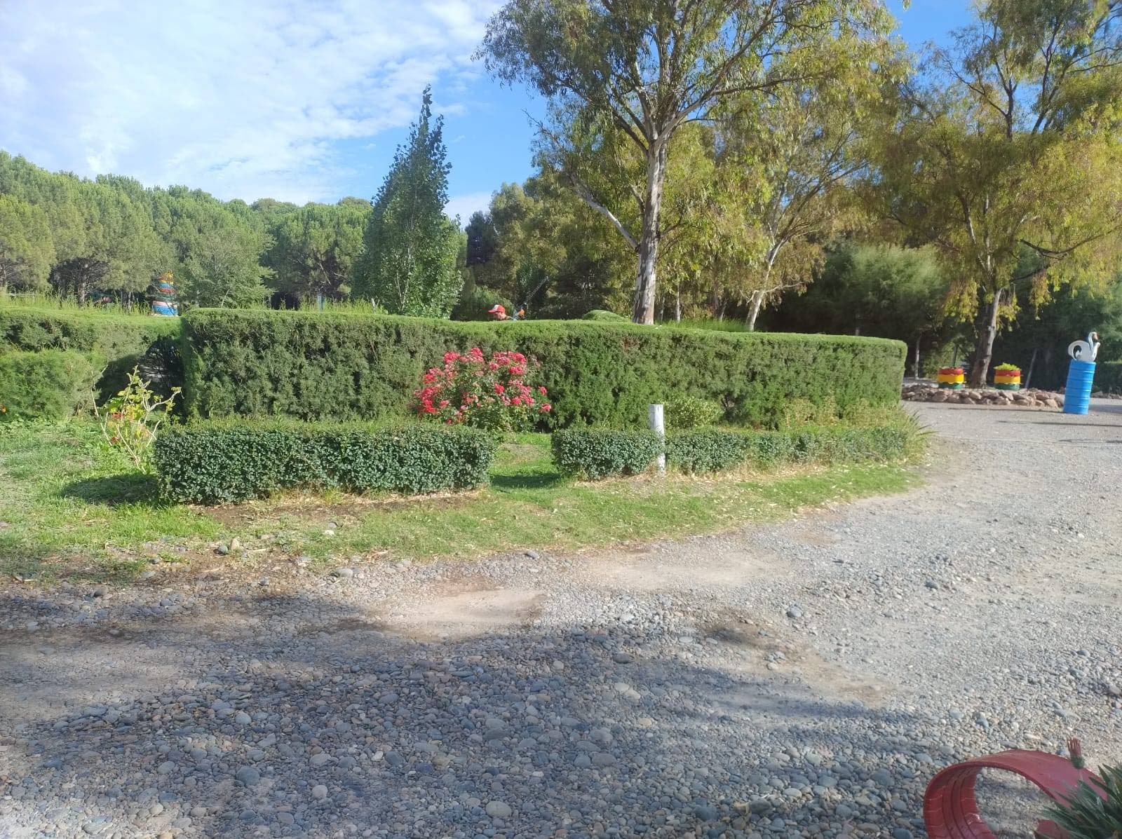 Parque Recreativo Rawson a orillas del Río Chubut