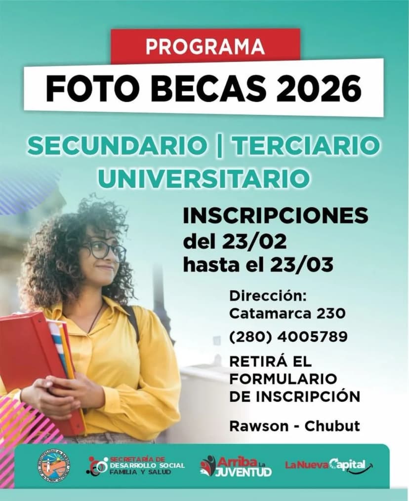 FOTO BECAS 2026