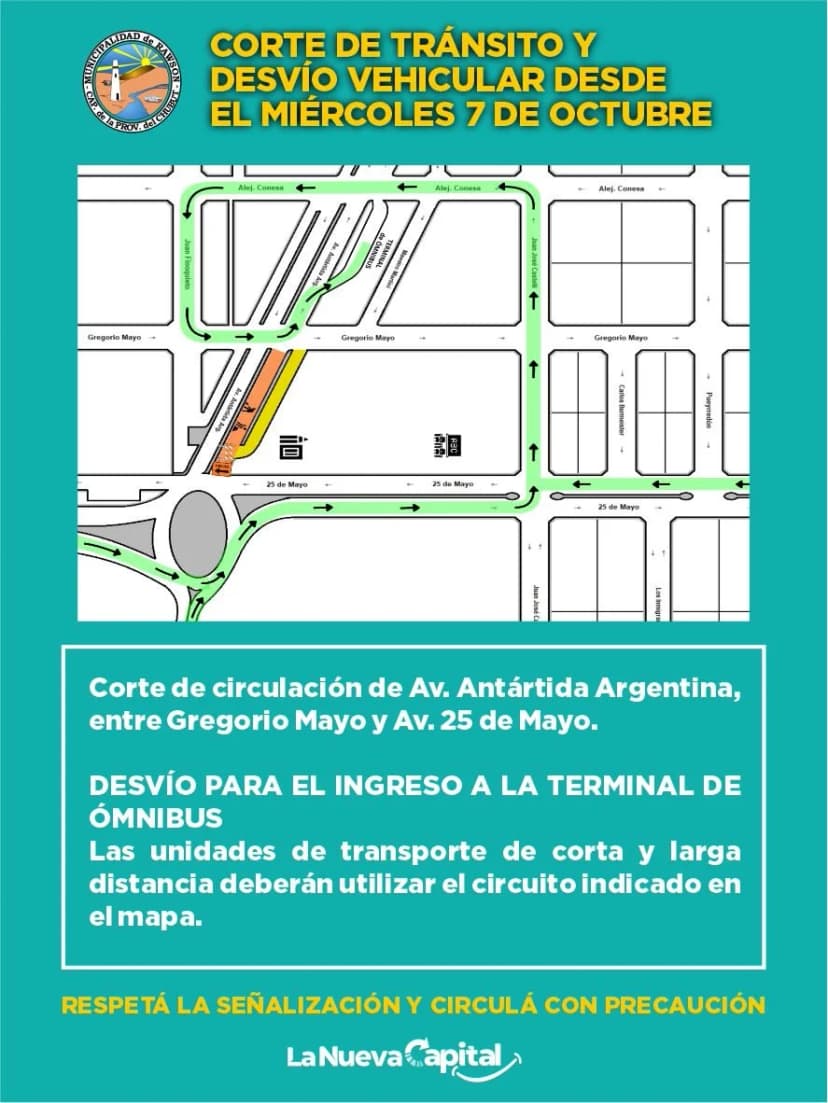 CORTE DE TRANSITO